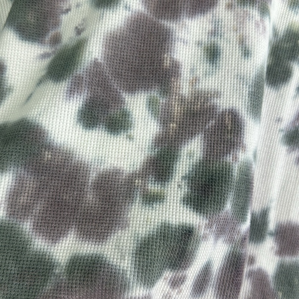 NEW Spiritual Gangster Men’s Thermal Crew Neck Long Sleeve Shirt Size M Tie Dyed - Picture 10 of 16